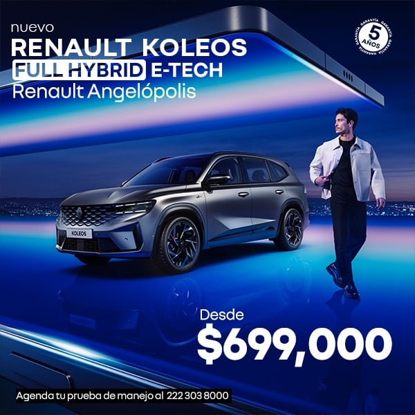 Nuevo Renault Koleos Full Hybrid E-Tech